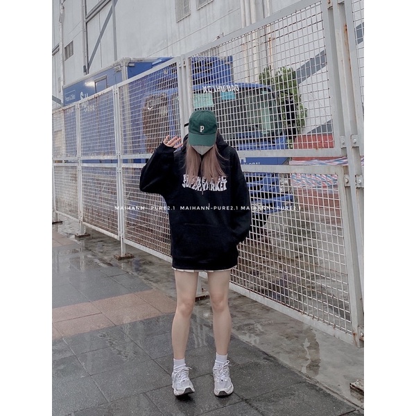 Áo hoodie nỉ lót bông chữ Supermaket | BigBuy360 - bigbuy360.vn