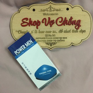 [CHÍNH HÃNG]Bao cao su siêu mỏng PowerMen Viagra hộp 12 cái