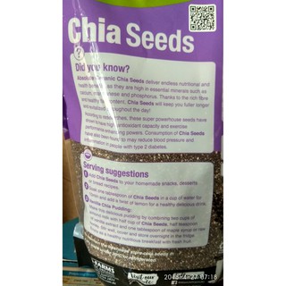 Hạt chia Úc tím mẫu mới 1kg (hàng nội địa Úc/ đóng gói VN)