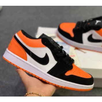 Giày Jordan  Đen Cam , Giày Sneaker jodan1 Thấp Cổ Cam Full Box | BigBuy360 - bigbuy360.vn