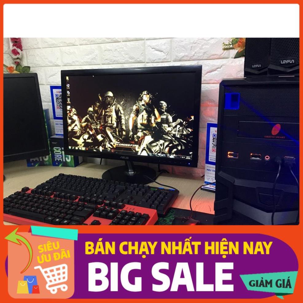 HÀNG CHÍNH HÃNG -  [ Màn 20inh Mới Chip I5 Ram 8G ] Full Bộ Máy Tính Gaming GTA5 PUBG Liên Minh Dota Đột Kích | BigBuy360 - bigbuy360.vn