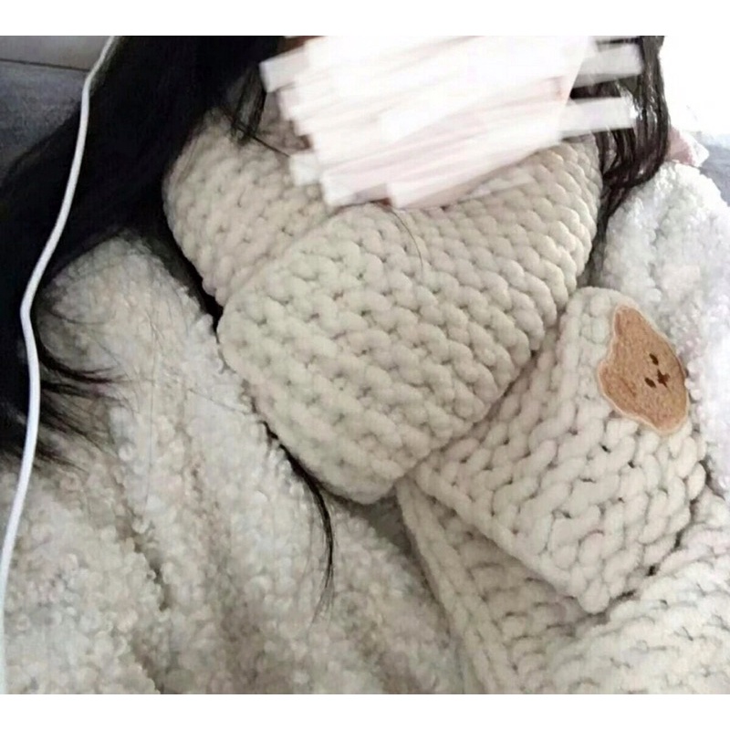 Set Móc Len Đan Khăn Đáng Yêu