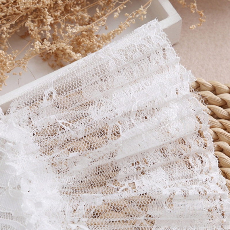 Yoioi Vòng Tay Giả Xếp Ly Màu Trắng Đen Có Thể Tháo Rời Trang Trí Đầm Cưới Cho Nữ