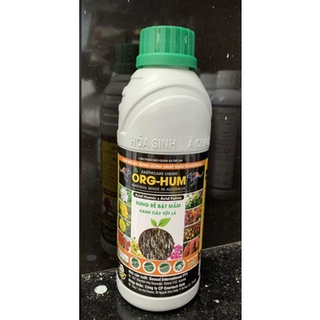 Phân bón ORG-HUM bổ sung Humic Acid và Fulvic Acid chai 1 lít