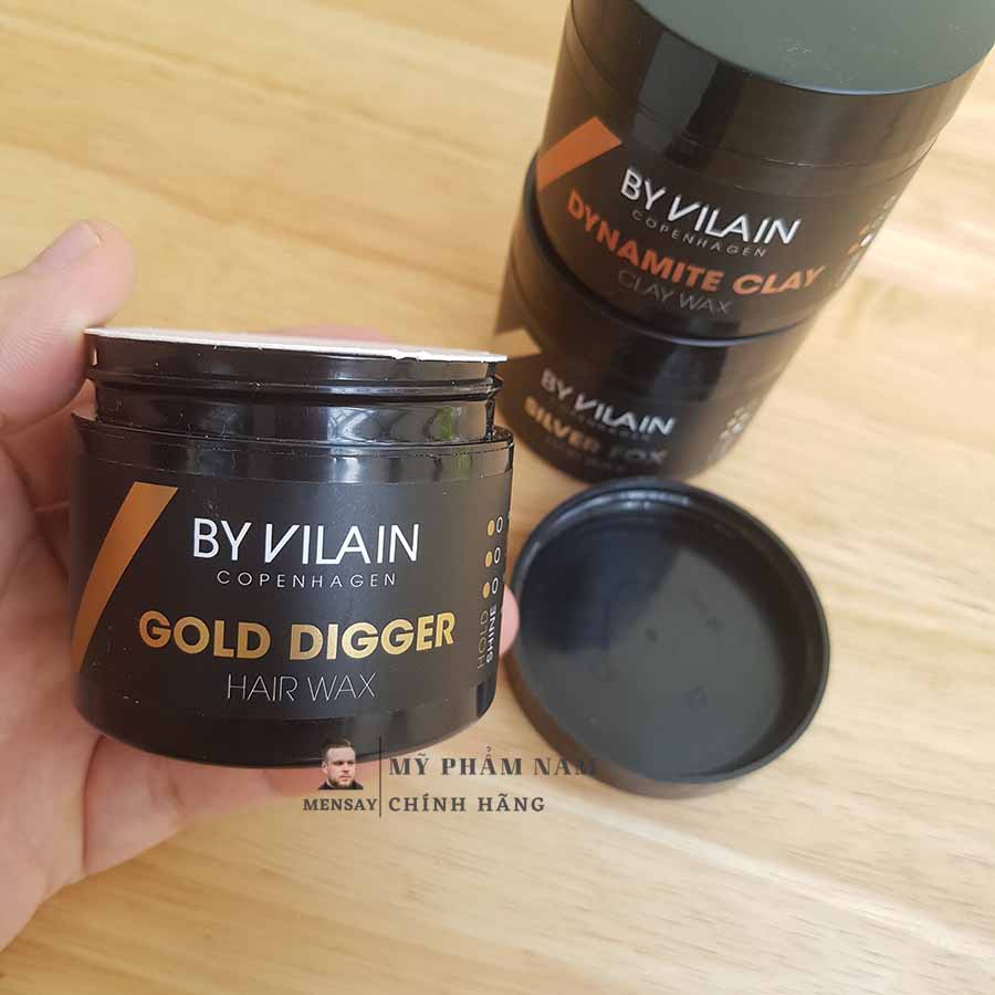 Sáp By Vilain Gold Digger 65ml, sáp vuốt tóc By Vilain Gold Digger chính hãng 100% nhập khẩu Đan Mạch