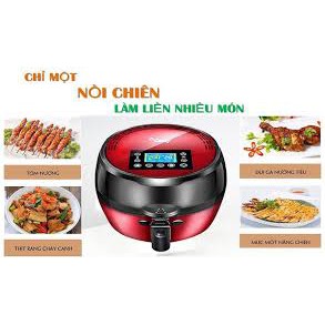 [Mã ELHADEV giảm 4% đơn 300K] Nồi chiên không dầu Canzy CZ FR10A Hàng Chính Hãng, Dung tích 8L