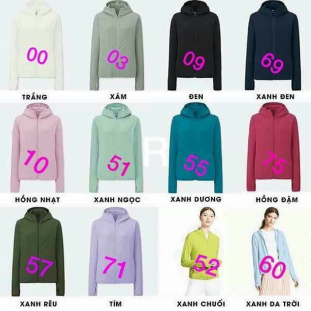 Áo chống nắng Uniqlo UV cut airism | BigBuy360 - bigbuy360.vn