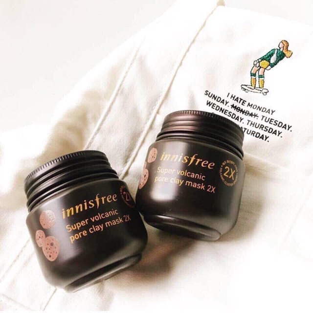 Mặt nạ đất sét &amp; tro núi lửa innisfree chính hãng