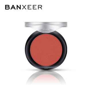 Phấn Má Hồng Và BANXEER Dạng Phấn Nén Sắc Tố Cao Tự Nhiên Lâu Trôi 6 Màu Tùy Chọn 55g