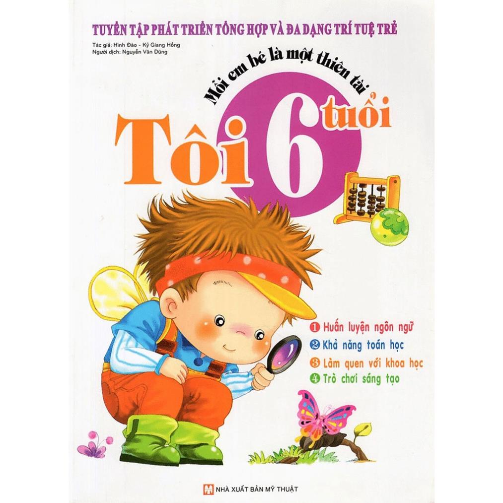 Sách - Mỗi Em Bé Là Một Thiên Tài - Tôi 6 Tuổi (Tái Bản) - Tân Việt