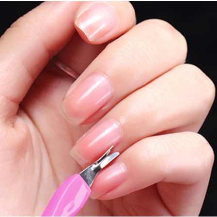 [Hàng mới về] Nĩa loại bỏ da chết cho móng tay làm từ thép không gỉ