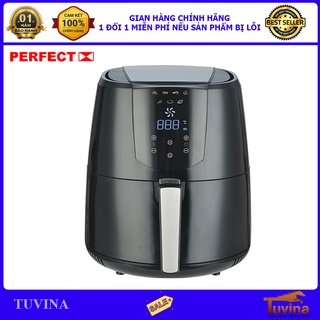 Nồi Chiên Không Dầu Điện Tử Phím Cảm Ứng Perfect PF-D92 5L - Hàng Chính Hãng (Bảo Hành 12 Tháng)