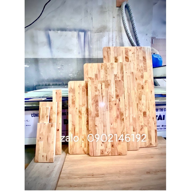 Mặt Bàn Gỗ Cao Su Ứng Dụng Kệ Trang Trí - Bàn Học - Bàn Làm Việc size 40~60
