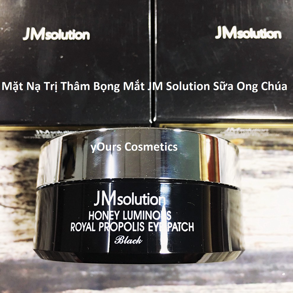 [Đại Lý Chính Thức] Mặt Nạ Trị Nhăn Khóe Mắt Sữa Ong Chúa JM Solution Honey Luminous Royal 60 Miếng