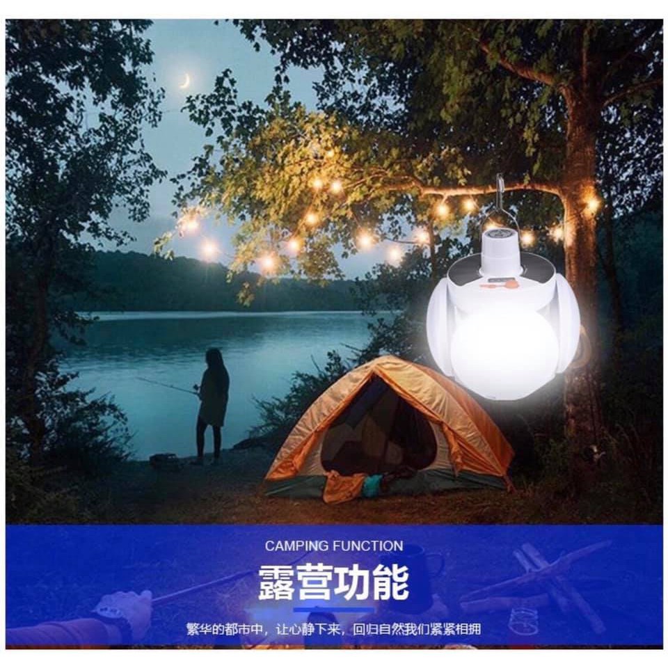 [FREESHIP] Bóng đèn tích điện 5 cánh hoa sẵn