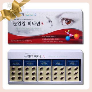 Viên uống bổ mắt HANMI Hàn Quốc 120 viên (Health Of Eye Vitamin A)