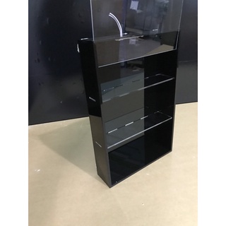 Kệ mica 3 tầng cửa lùa trưng bày xe mô hình gundam