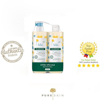 [MẪU MỚI] Sữa tắm gội Klorane bebe 500ml Pháp