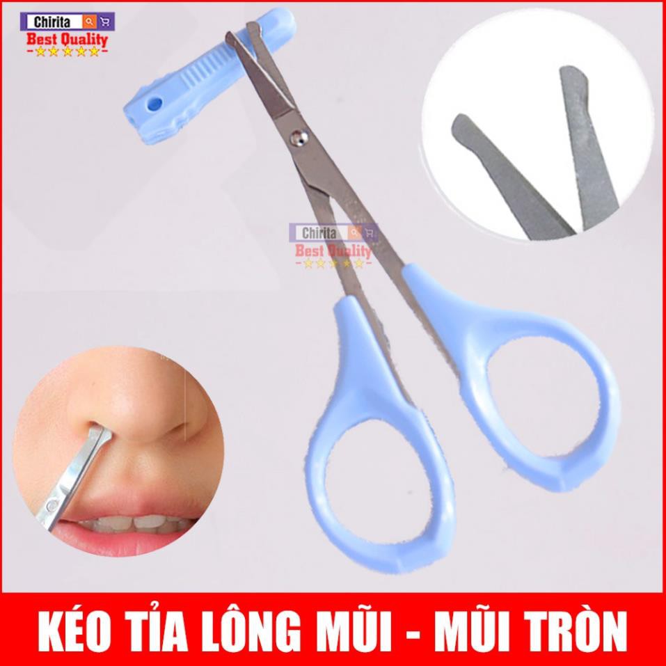 Kéo Cắt Lông Mũi, Tỉa Lông Mũi Đầu Tròn LOẠI TỐT CA868