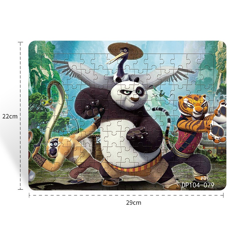 Bộ Đồ Chơi Xếp Hình Gồm 104 Mảnh Ghép Theo Series 3 + Giáo Dục Sớm Cho Bé