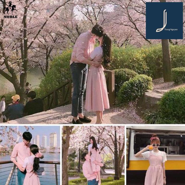Set đồ đôi nam nữ couple đáng yêu dễ thương thời trang Noble TN121 (Kèm ảnh thật)