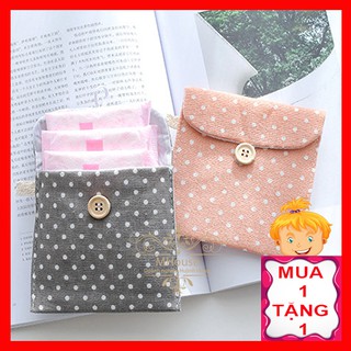 Túi đựng băng vệ sinh kín đáo,túi vải đựng đồ