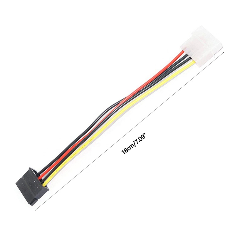 Cáp Mở Rộng Nguồn Ổ Cứng IDE Molex 4 Pin Sang Nguồn 4P