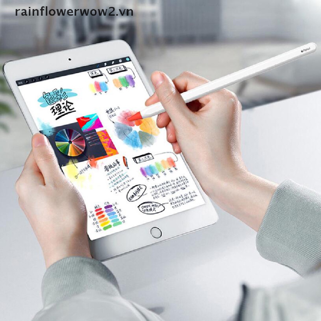 Bộ 8 Bút Chì Silicon Mềm Gen 1 &amp; 2 Đầu Apple