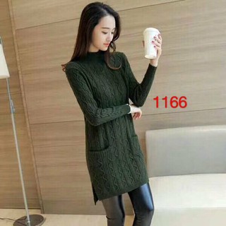 Váy len thừng 2 túi quảng châu