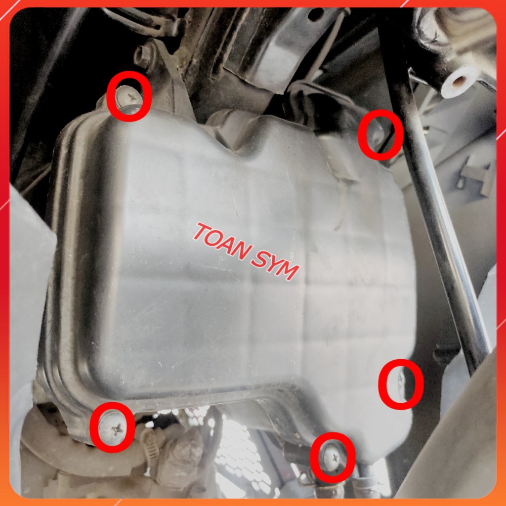 Bộ ốc dàn áo xe Star SR 125