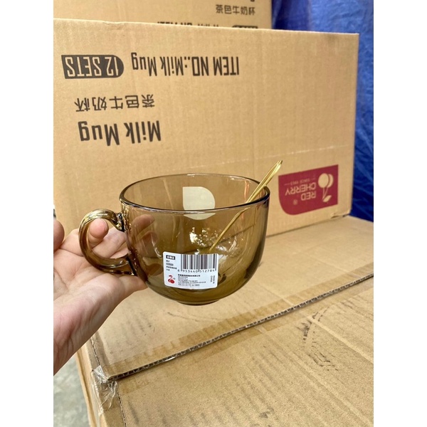 COMBO 6 CỐC THUỶ TINH MÀU HỔ PHÁCH