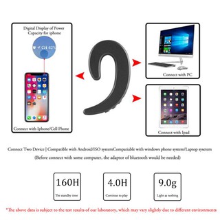 Tai nghe bluetooth không dây 10.10 có micro cho Android Iphone X / 8 / 7 / 6