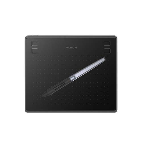Bảng vẽ Huion HS64 cho Android & máy tính: tặng kèm găng tay họa sĩ & OTG - Hàng Chính Hãng