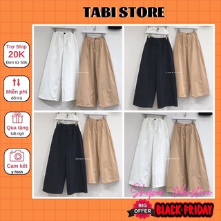 Quần kaki ống rộng hot trend 2021 đủ màu