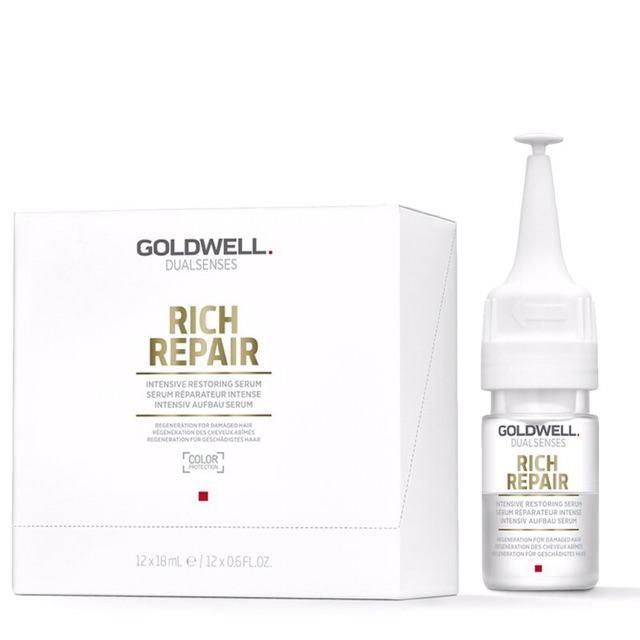 [Chính hãng] TINH CHẤT GOLDWELL RICH REPAIR SERUM PHỤC HỒI HƯ TỔN CHO TÓC KHÔ XƠ