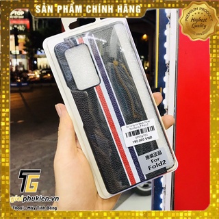 Ốp lưng da Samsung Galaxy Z Fold2 hiệu Back Cover