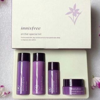 Bộ Chăm Sóc Da Ngăn Lão, Dưỡng Trắng Da- Innisfree Jeju Orchid Special Kit
