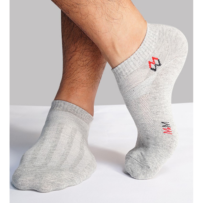 Hộp 5 đôi tất nam cổ ngắn cotton MRM Manlywear CM