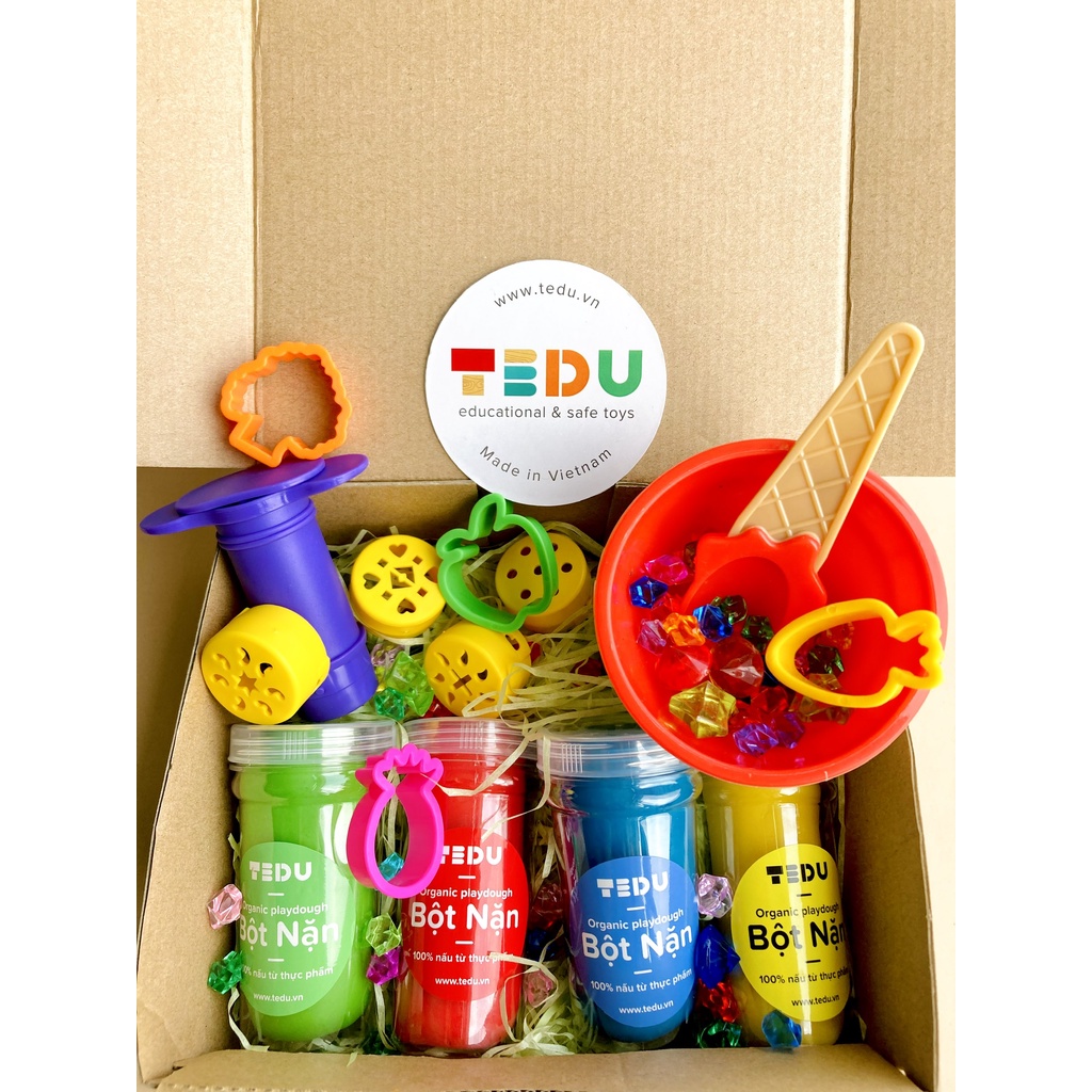 Combo bột nặn đất nặn Tedu quà tặng 199-08