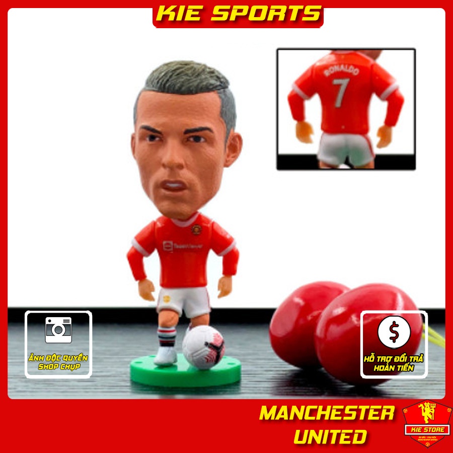 Bộ Tượng cầu thủ bóng đá CLB Manchester United mùa 2021-2022 cử động các khớp