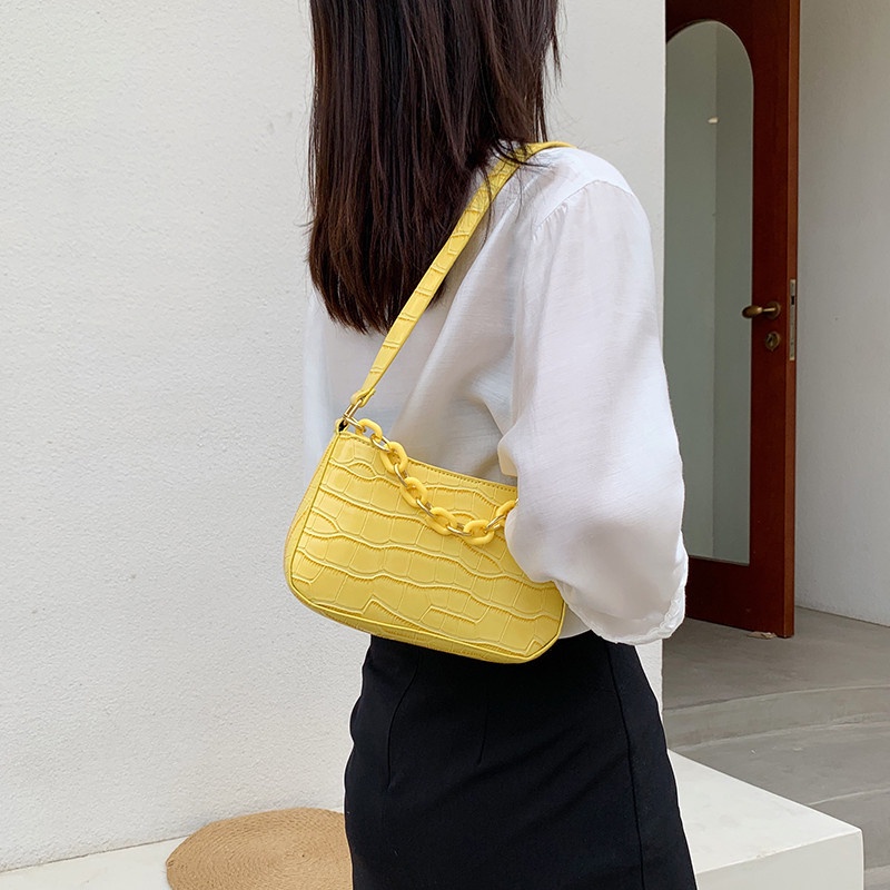Túi đeo dưới cánh tay Thiết Kế Nhỏ Gọn Thời Trang Mùa Xuân Hè Dành Cho Nữ