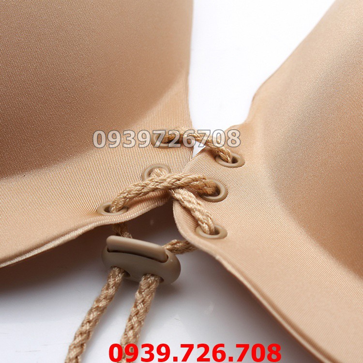 Áo dán ngực dây rút con sò mút siêu dày 3 cm nâng ngực ❤️FREESHIP❤️ Miếng lót dán mặc đầm hở lưng dành ngực lép