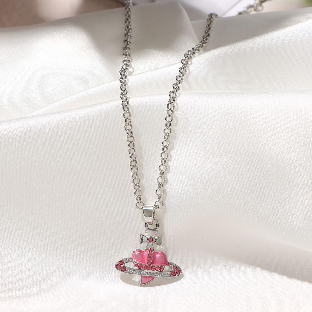 Vòng cổ Mặt Trái Tim Sang Trọng Phong Cách Vintage Cho Nữ