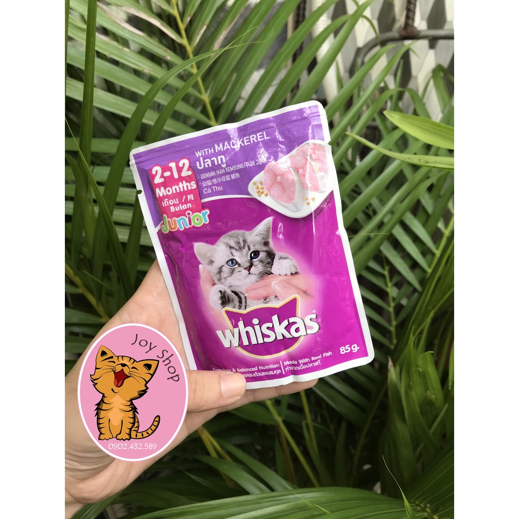 [GÓI 85GR] PATE WHISKAS CHO MÈO CON