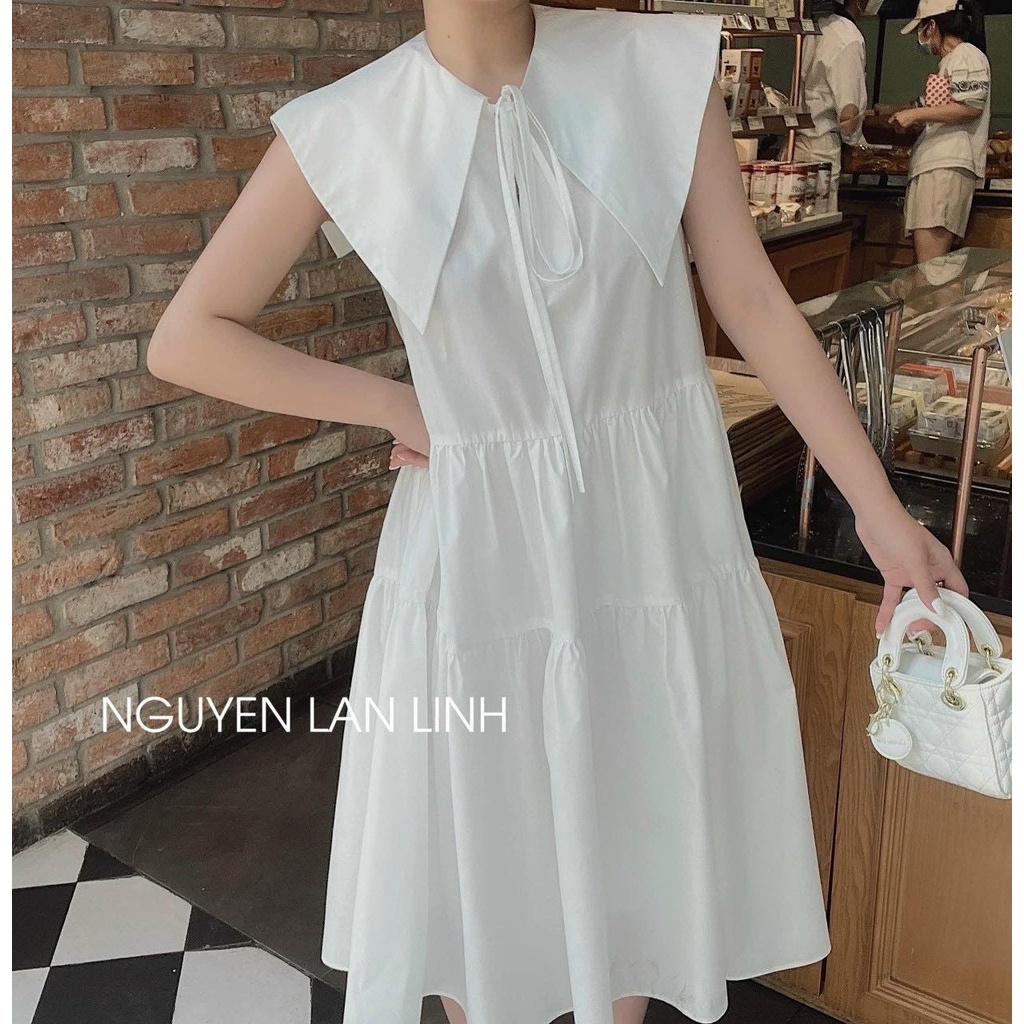 VÁY CỔ THUỶ THỦ 3 TẦNG BABY DOLL XOÈ CỰC ĐIỆU THE MEIH