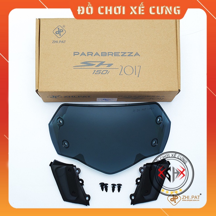 ✿℗■Kính chắn gió SH 2017 -2019 125i/150i chính hãng Zhipat (KHÔNG CẦN ĐỘ CHẾ)