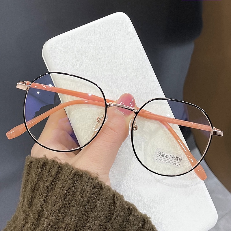 Mắt kính VIENDO tròng đổi màu chống ánh sáng xanh chống tia UV cao cấp màu sắc thời trang(có thể cắt cận thị ống kính)