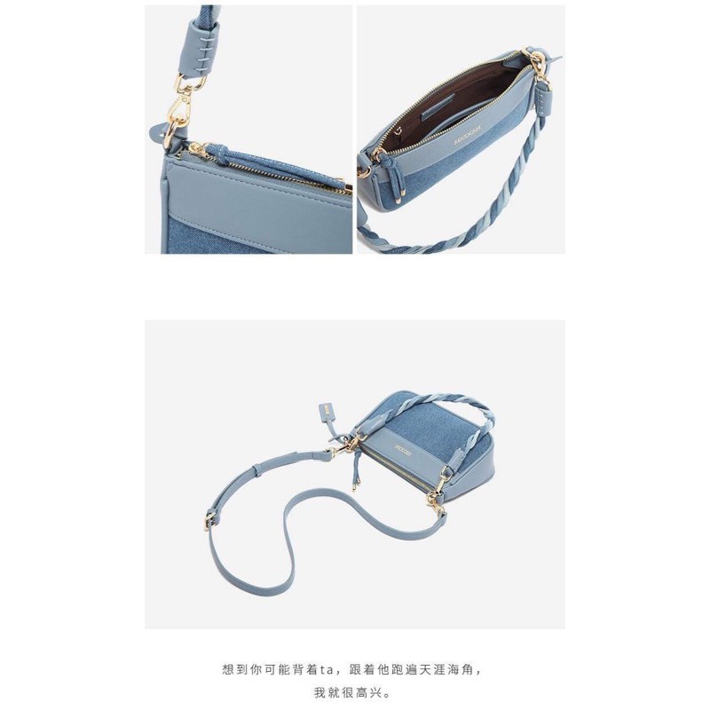 [Mã FATHANG5 giảm 10K đơn 50K] Hàng od - Túi kẹp nách- deo cheo hot trend màu xanh mới | BigBuy360 - bigbuy360.vn