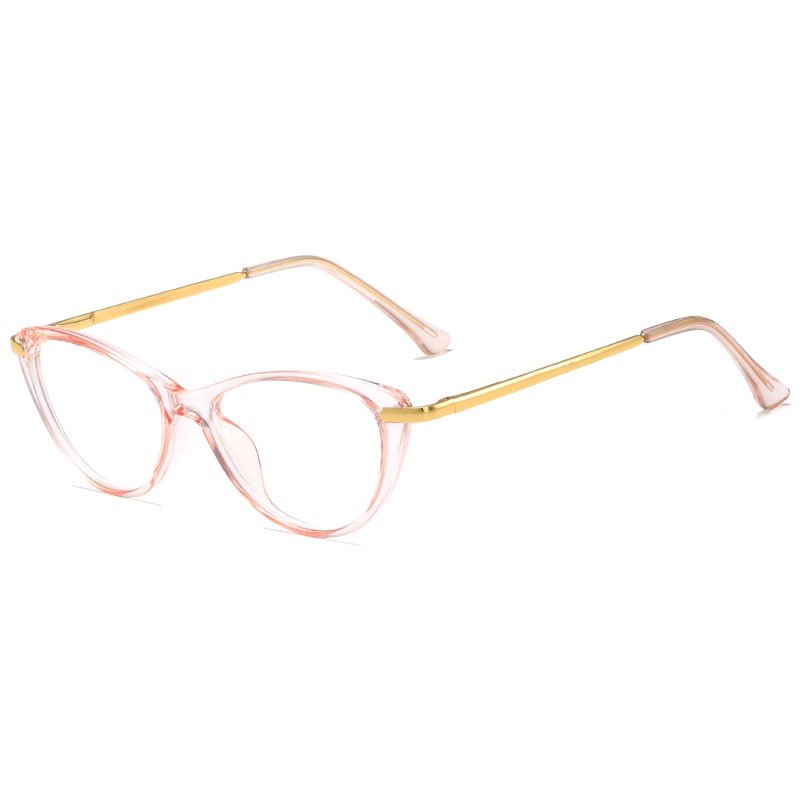 Kính Mắt Mèo tr90 Gọng Nhỏ Phong Cách Retro Âu Mỹ Cho Nữ