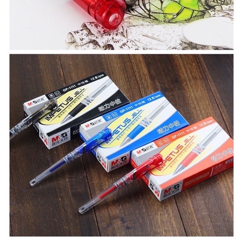 Bút Gel M&amp;G Ngòi 0.7 mm luyện viết chữ hán